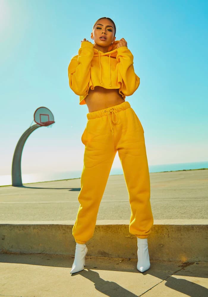 Editorial fashion model portrait example